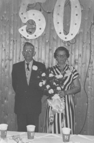 Mariage 50 ans - William Ouellet et Marie-Eugénie Levasseur.