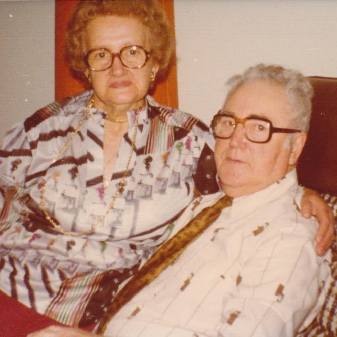 Wilfrid Levasseur et son épouse Berthe
